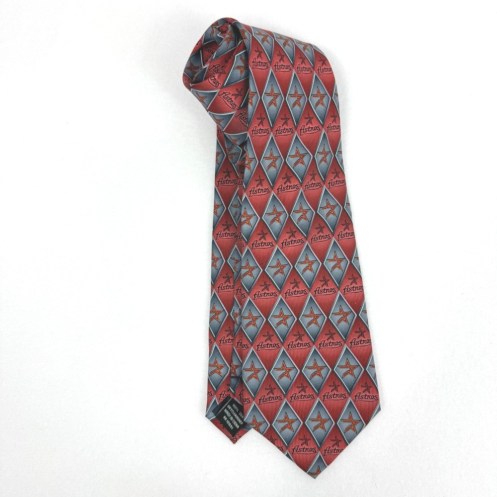 Houston Astros MLB Baseball Team Silk‎ Necktie Mens Eagle Neckwear
